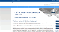 Desktop Screenshot of 4uofficenational.co.za