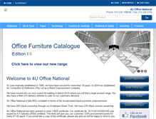 Tablet Screenshot of 4uofficenational.co.za